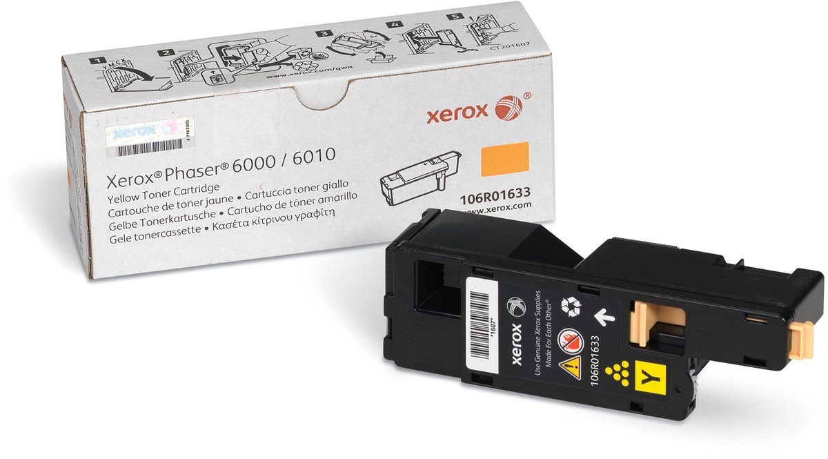 XEROX 106R01629 -Toner Cartridge / Geel / Standaard Capaciteit