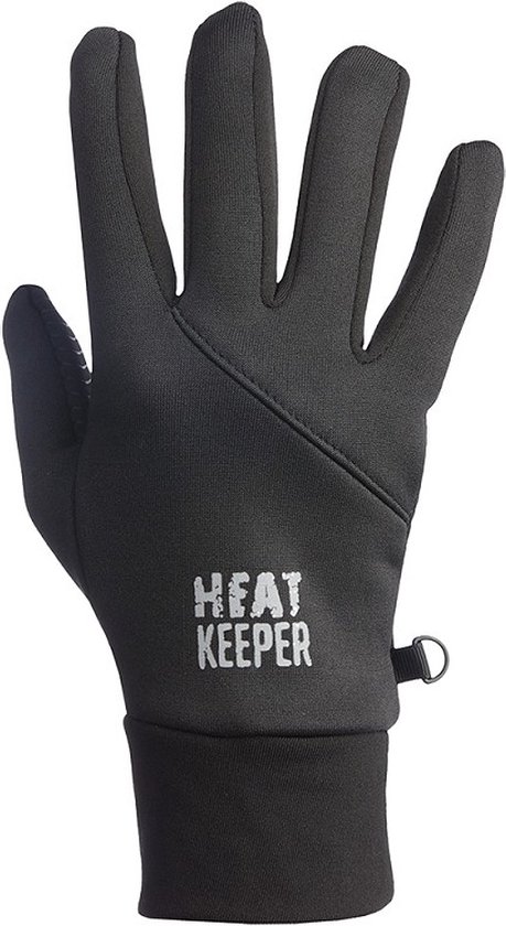 Dutchy Pro kinder voetbalhandschoenen zwart - Maat M
