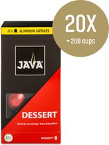 JAVA Koffiecapsules Dessert - compatibel - 20 stuks
