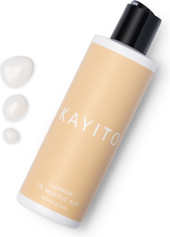 KAYITO Cleanser (2% Salicylzuur) - gevoelige huid - tegen acne en irritatie  - alle... | bol.com