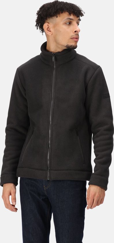 The Regatta Garrian Ii Bomber Jacket - Homme - Avec doublure en tissu Sherpa - Gris clair