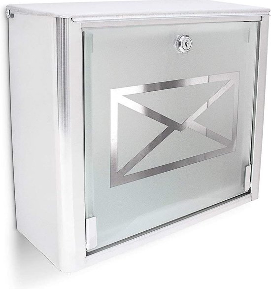 MOCAVI Box 101 Design-Briefkasten signal-weiß (RAL 9003) DE