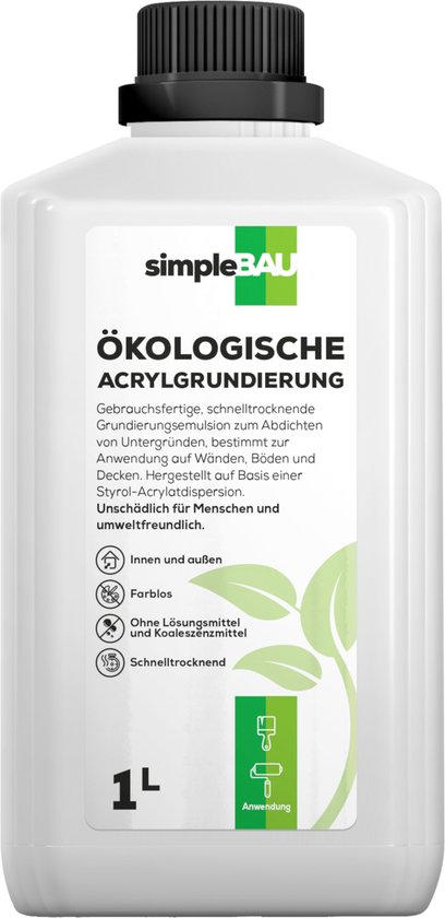 SimpleBau Ecologische Acryl Primer 1L - SimpleBAU
