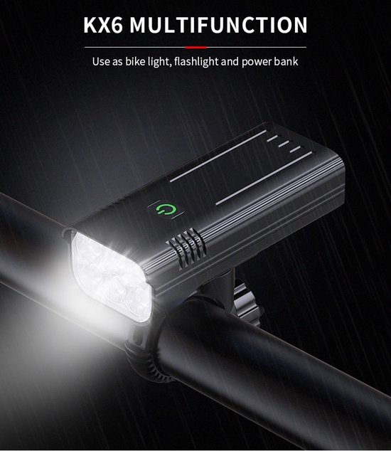 Fietsverlichting USB Oplaadbaar - Voor en Achterlicht - Oplaadbaar - LED verlichting — afbeelding 4