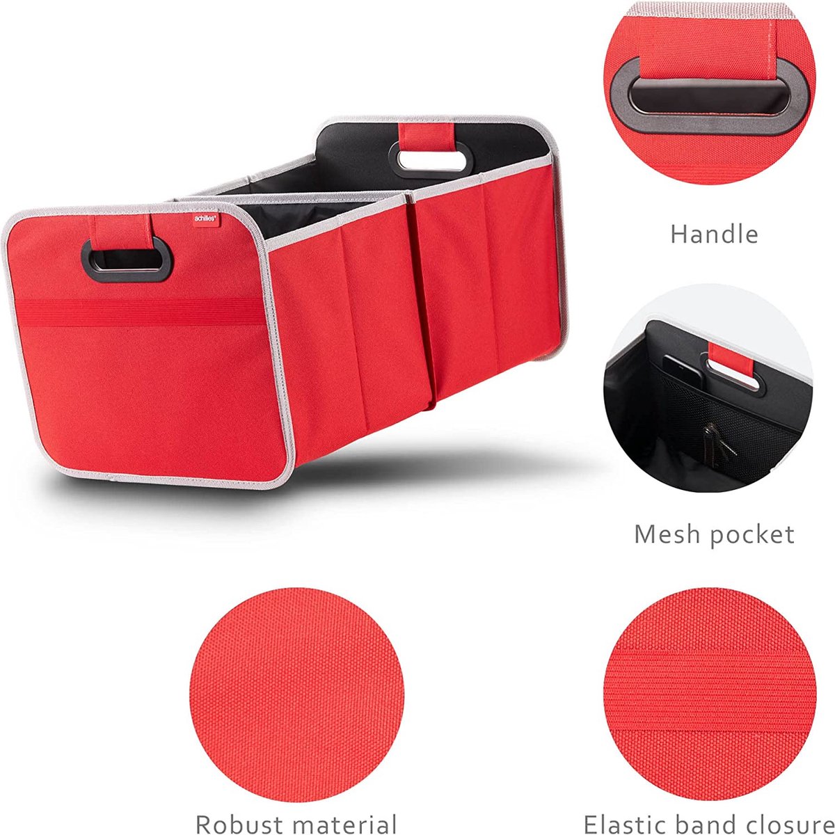 Multi-use Auto Opbergtas Zacht Vilt Opbergdoos Kofferbak Tas Voertuig Tool Box Organizer Tas Vouwen Auto Accessoires