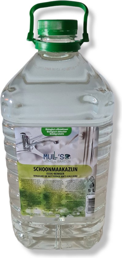 Schoonmaakazijn 5 Liter PET