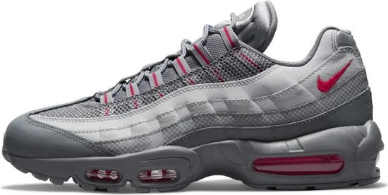 Baskets Nike Air Max 95 Essential Smoke Grey / University Red taille 39 |  bol