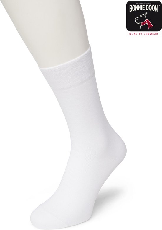 Bonnie Doon - Dames - Cotton Comfort Sock - Taupe Heather