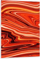 WallClassics - Panneau de mousse PVC - Différentes boîtes de Peinture orange - Photo 80x120 cm sur panneau de mousse PVC (avec système d'accrochage)