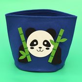 Speelgoedmand kinderen – Opbergmand Kinderkamer Wasmand – Kind Opbergzak speelgoed – Speelgoedkist decoratie - Panda