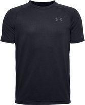 Under Armour Tech Tee Jongens - sportshirts - zwart - Mannen