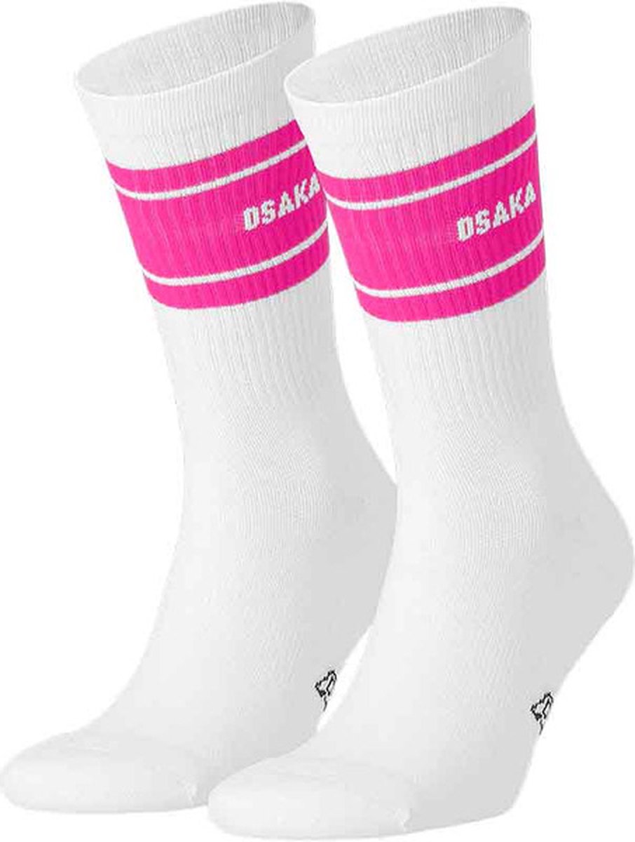 Sportsok Osaka Unisex Colourway Duo Orchid Pink (2 Pack)-Schoenmaat 31 - 35