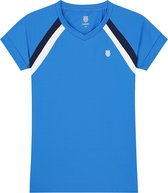 K-Swiss Core Team Tee - sportshirts - Blue - Vrouwen