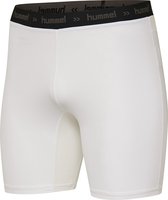 Hummel First Tight Short - thermobroek - wit - Unisex