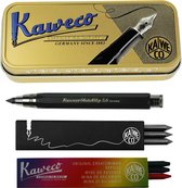 Kaweco cadeau SKETCH Portemine Zwart avec recharges GK en étain vintage