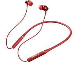 Lenovo HE05 draadloze hoofdtelefoon, Bluetooth, in-ear, rood