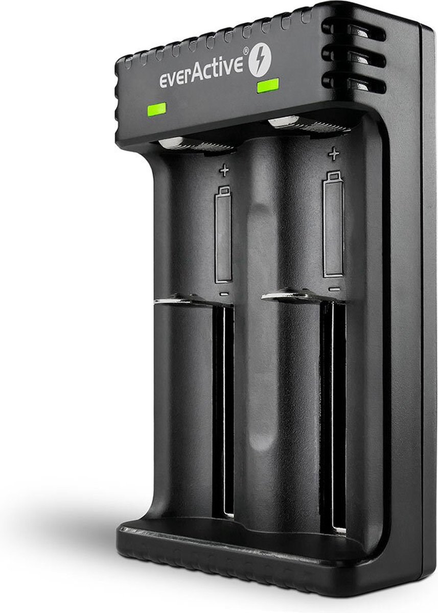 Batterijlader voor oplaadbare Li-ion batterijen everActive LC-200