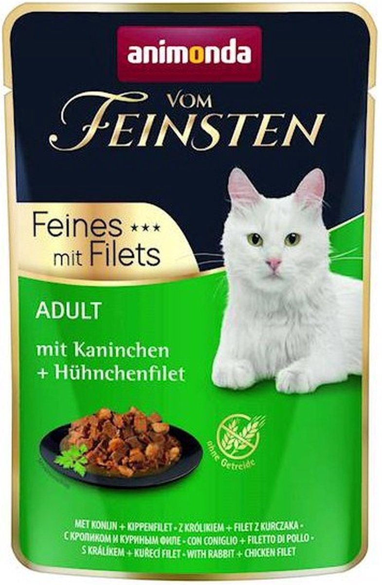 Animonda Kattenvoer Animonda Vom Feinsten Konijnenvlees 85 g