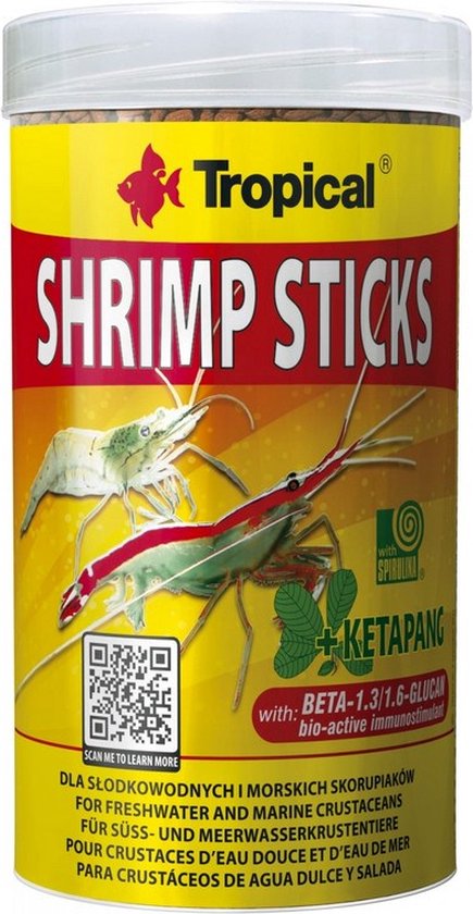 Tropical Shrimp Sticks - 100ml - Garnalenvoer - Tropical