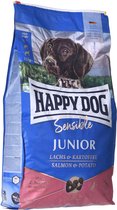 HAPPY DOG Sensible Junior Droog hondenvoer Zalm, Aardappelen 10 kg