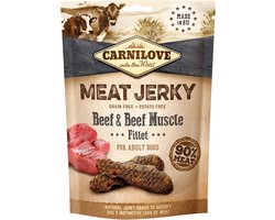 Carnilove Meat Jerky Snack Rund & Runderspierfilet