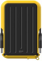 Silicon Power SP020TBPHD66SS3Y Armor A66 portable HDD, 2 TB, USB3.2 gen 1, Yellow, Certificate