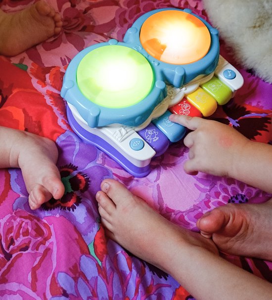 Playgro 2 in 1 Muziekmaker met geluid en licht - Djembee - muziekinstrument van Playgro — afbeelding 5