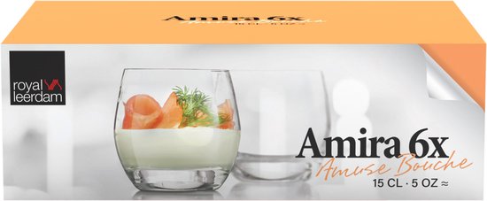Amuse glaasjes 6 stuks