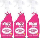 Stardrops Pink Stuff – Bathroom Foam Cleaner - 3 X 750 ml.