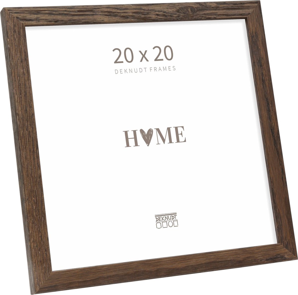 Deknudt Frames fotolijst S47CJ3 - bruin - eik - voor foto 20x20 cm