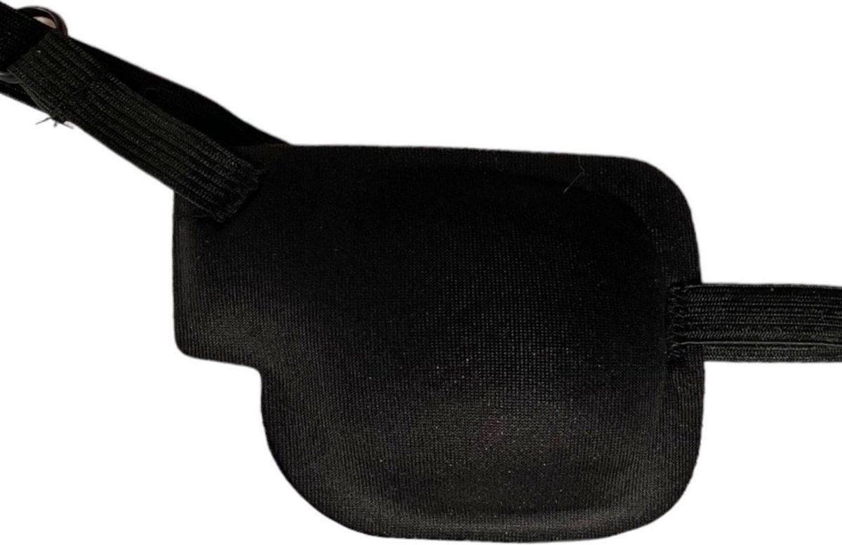 Eyezoo® - Ooglapje Medisch Gebruik –  Linkeroog - Zwart – Oogpatch – Afdekking Oog