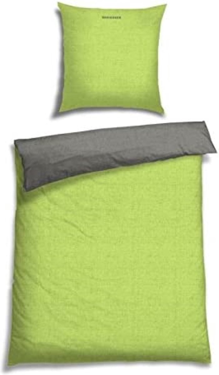 Buymax® Dekbedovertrek 155x220 100% Katoen 2 Delig Beddengoed Set 155 X 220cm Met 1 Kussensloop 80x80cm Oeko Tex Renforce Ritssluiting 3404439016