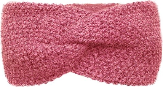 Haarband Winter Twist Knitted Soft Roze - Warme Zachte Gebreide Hoofdband
