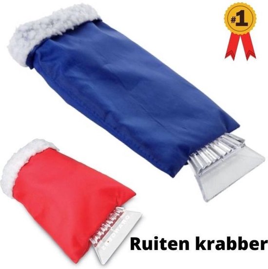 ijskrabber met handschoen - handschoen - ruitenkrabber - met handschoen - ijskrabber - 2022
