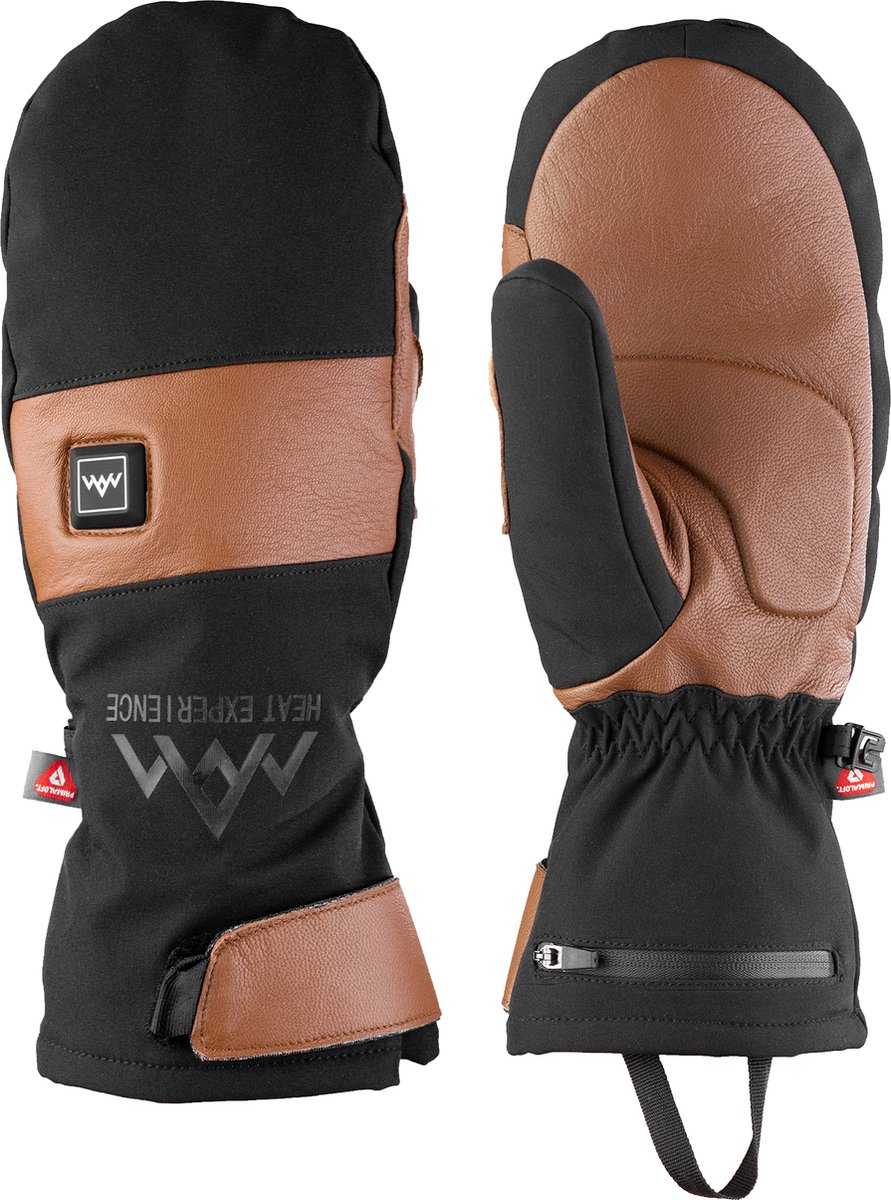 HeatX Verwarmde Wanten Outdoor Mittens - Elektrisch Verwarmde Wanten - Oplaadbaar - Water- en Windafstotend - Skihandschoenen - Maat L
