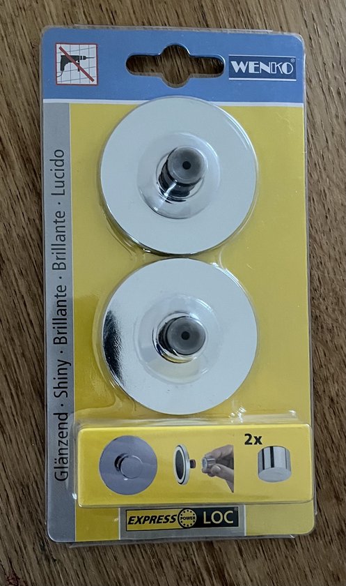 WENKO Crochet Duo Bosio Black Mat Acier Inox - Crochet Porte