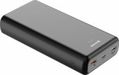 Swissten Powerbank Power Line - 30.000 mAh - USB & USB-C - Zwart