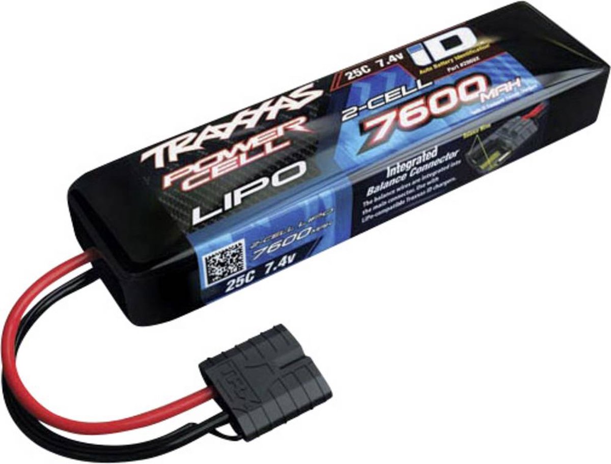 Batterie LiPo Traxxas 7.4V 7600mAh 2S 25C - Pour Modélisme 1:10, Neuf, Marque EFASO