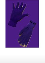 handschoen zonder vinger zwart - winter handschoen - handschoen paars - handschoen met vingers