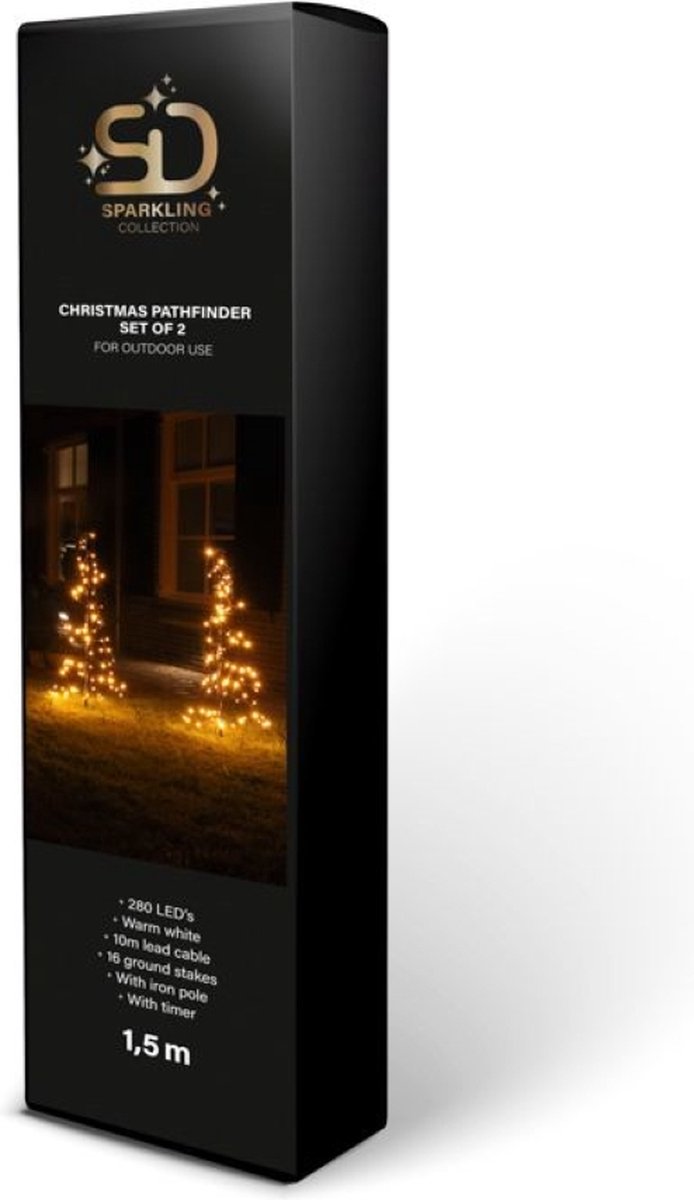 Oneiro’s Luxe Kunstkerstboom 1.5 M KERSTBOOM SET OF 2 WARM WIT | Kunstkerstboom | Kerstboom | Kerst | Kerstaccessoires | Kerstavond | Premium