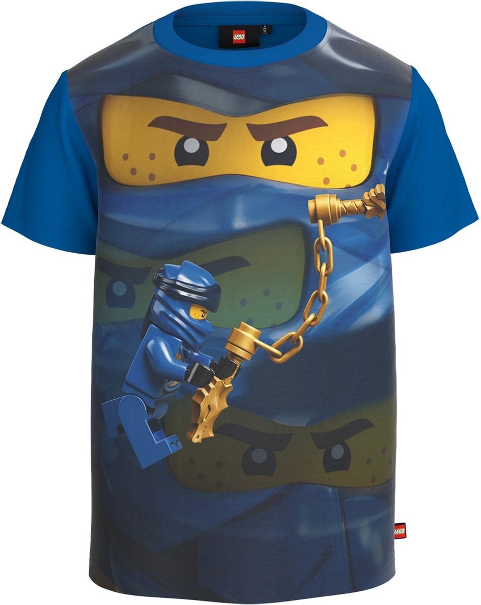 Lego Ninjago Kleding Donker Blauwe Jongens Tshirt Lwtaylor 113 - 122 |  bol.com