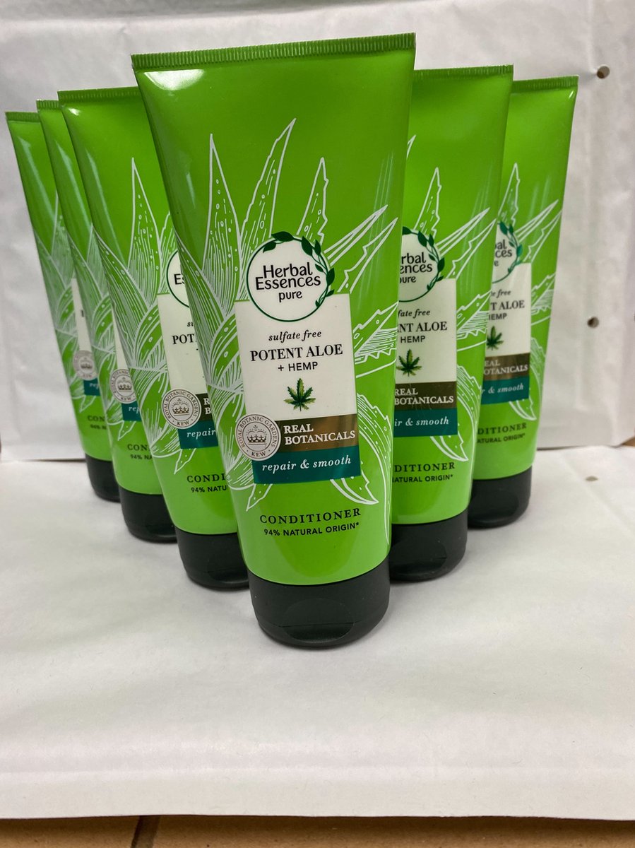 Herbal Essences Botanicals Aloe & Hennep Conditioner Voordeel Verpakking 6x 180 ml