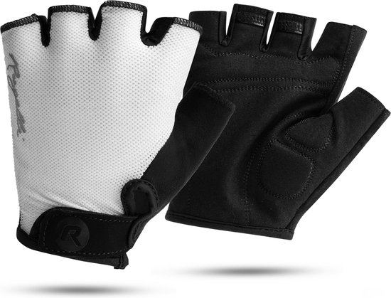 Rogelli Core Dames Fietshandschoenen - Zomer - Korte vinger - Wit — afbeelding 5