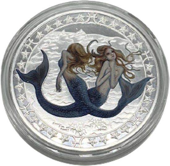 Sterrenbeelden, Zeemeerminnen Munt/Coin, Zonnestand, Astrologische Huizen, Griekse Mythologie.