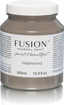 Fusion mineral paint - meubelverf - acrylverf - bruin - hazelwood - 500 ml