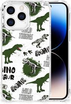 Case Anti-shock Geschikt voor iPhone 14 Pro Dinosaurus
