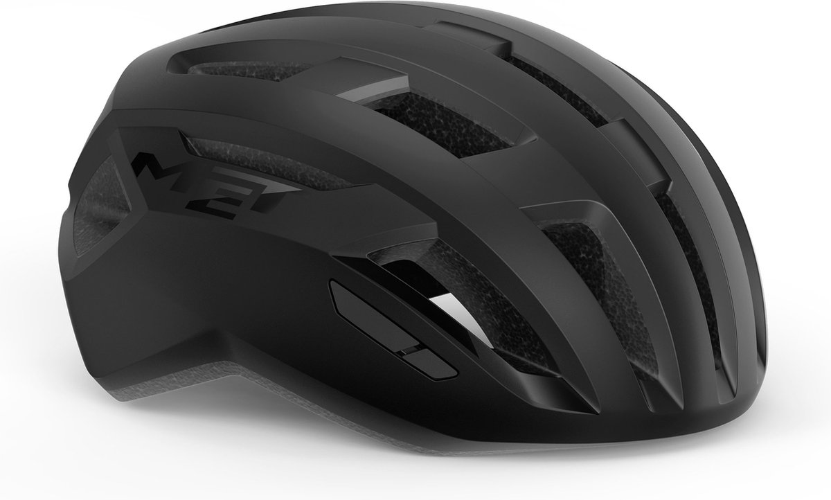 MET Vinci MIPS Fietshelm Mannen & Vrouwen – Wielerhelm Racefiets Volwassenen – Trekking – Maat S (52-56cm) – Black Matt (Zwart)