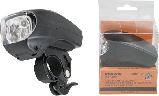 Benson Fiets achterlicht / voorlicht - fietsverlichting - 2x - LED universeel — afbeelding 3