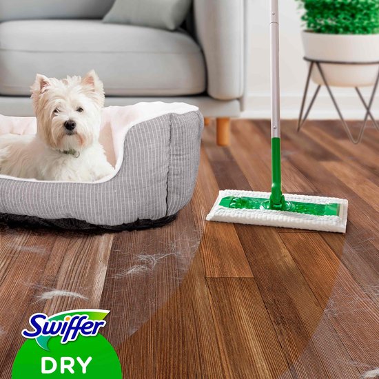 Swiffer Floor Cleaner - Lingettes humides pour sols - Geur d