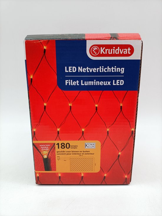 LED Netverlichting - 180 lampjes - voor binnen en buiten | bol.com